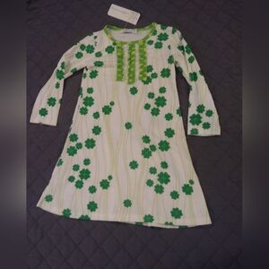 Lucky Green 4 Leaf Clover Dress by Sunshine Swing